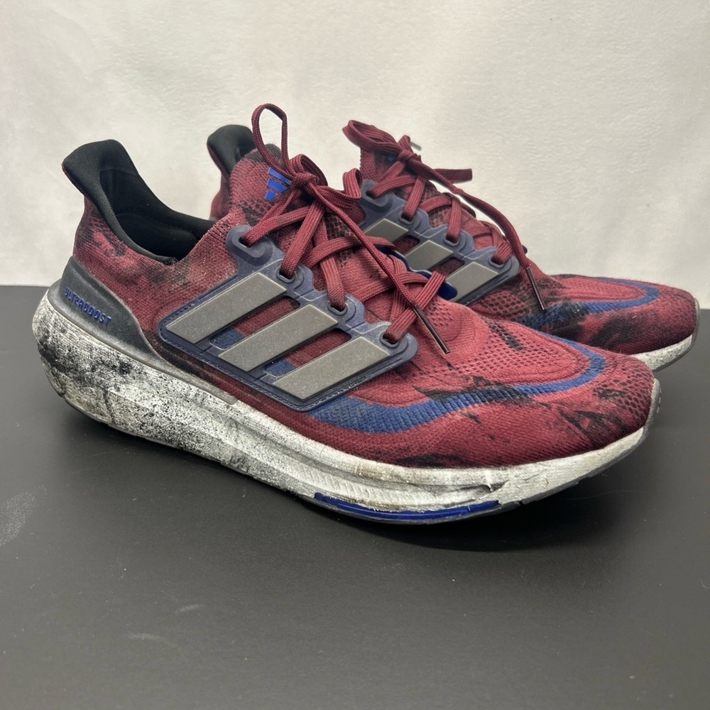 Adidas Charcoal Ultraboost Light Men’s Running Shoe Size 10.5